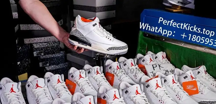 White MATERIALS Reimagined READY Jordan 3 Retro RETAIL Cement SHIP TO 0612